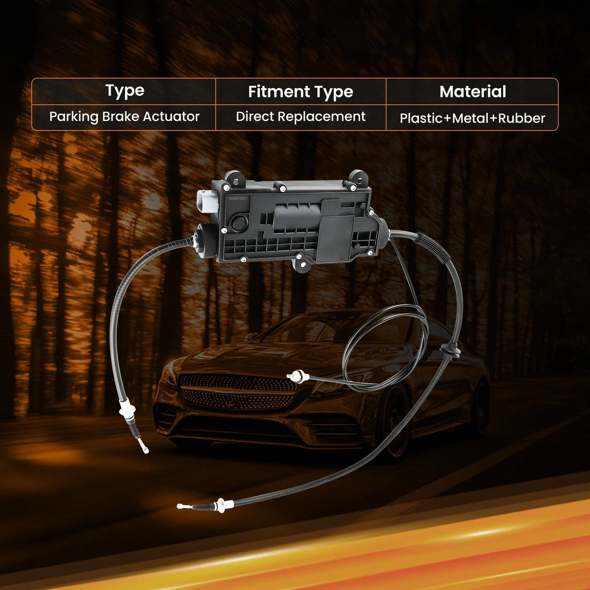 Parking Brake Actuator for Mercedes-Benz S-Class (2012–2013)
