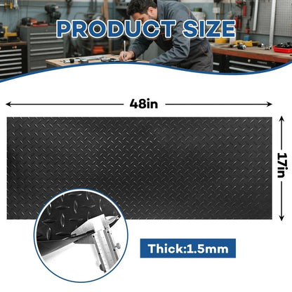48" x 17" Non-Slip Workbench Mat for Workbench (No Part Numbers)
