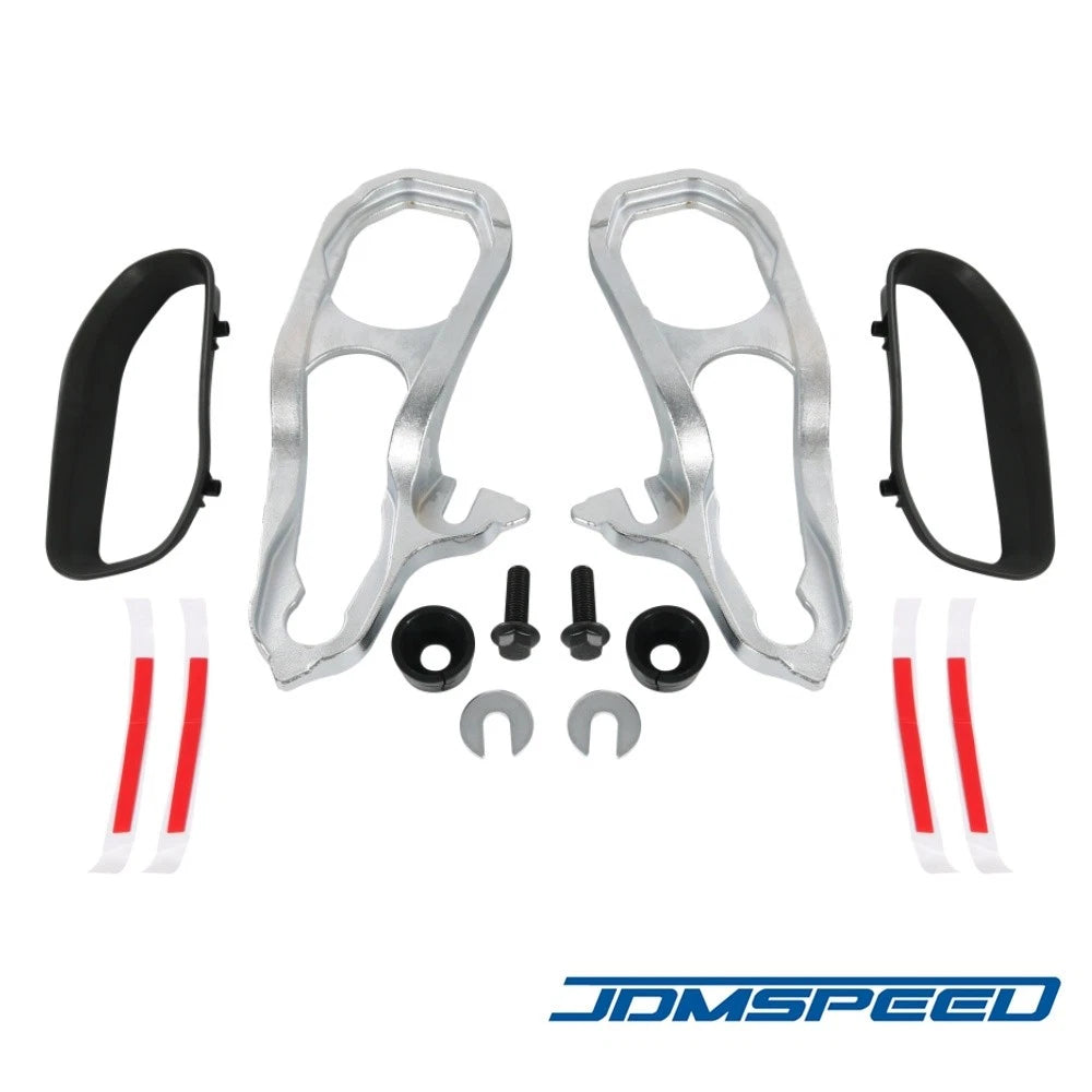 Chrome Heavy Duty Front Tow Hooks for Ram 1500 DT (2019–2021) 68288777AA