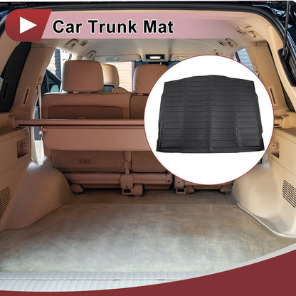 Cargo Liner Rear Trunk Mat for Ford Escape (2020–2024) TPE Long Grid Pattern