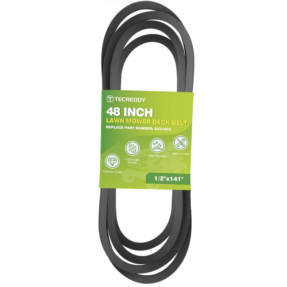 48 Inch Mower Deck Belt for John Deere 145 (No Part Numbers)