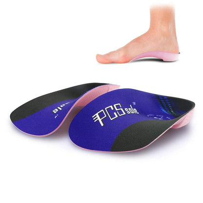 3/4 Orthotics Shoe Insoles for Men 9-11/Women 10-12 (Purple)