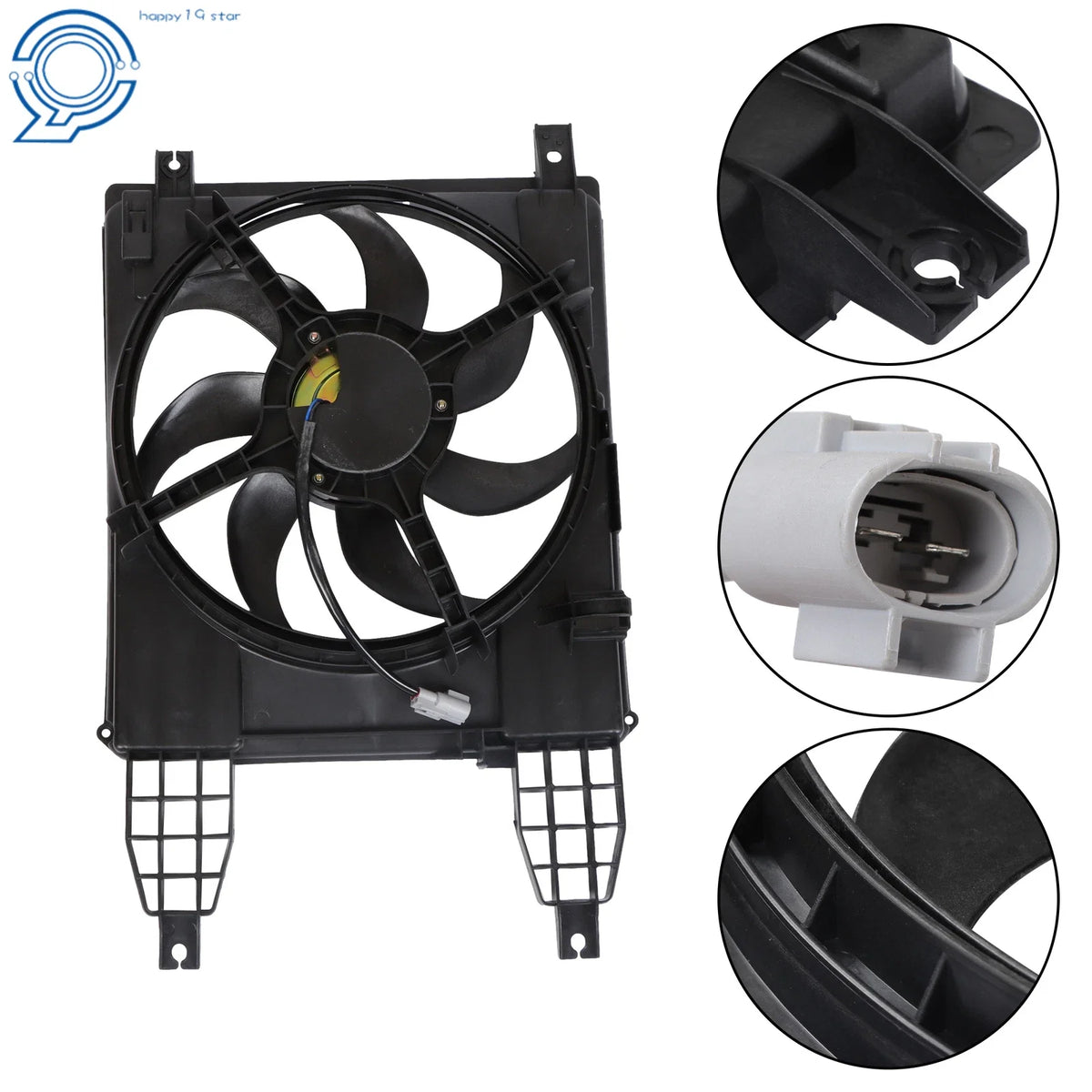 Radiator Cooling Fan with Shroud for Chevrolet Aveo/Aveo5 (2009–2011)
