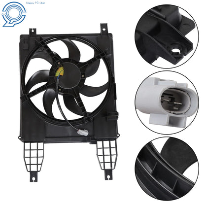 Radiator Cooling Fan with Shroud for Chevrolet Aveo/Aveo5 (2009–2011)