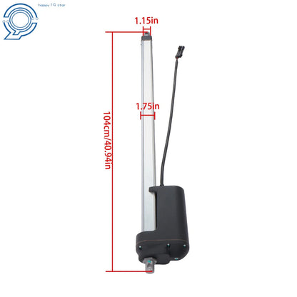 12V Straw Chopper Actuator for John Deere S650 S660 S670 S680 (2015–2023)