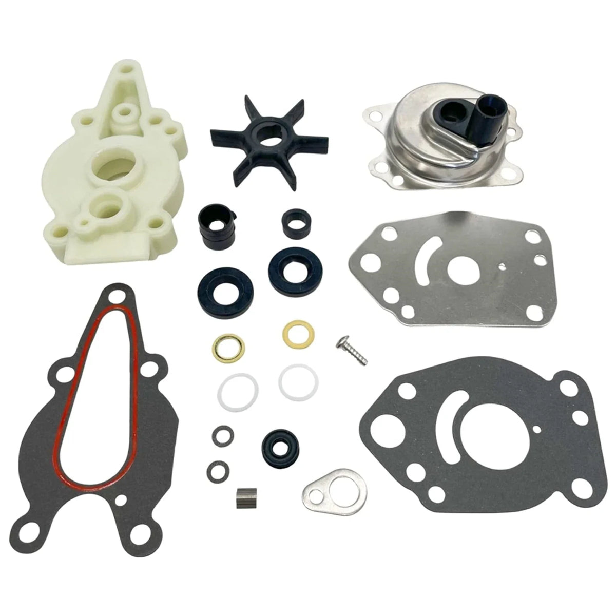 Water Pump Impeller Kit for Mercury Mariner 6 8 9.9 hp (2-Stroke) (42089A5)