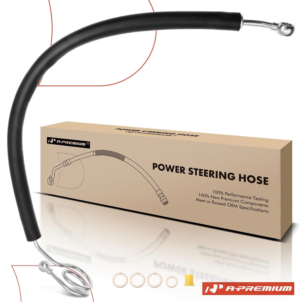 Power Steering Pressure Line Hose Assembly for VW Passat, Audi A4 (1998–2005) - 8D1422893AL, 3401026