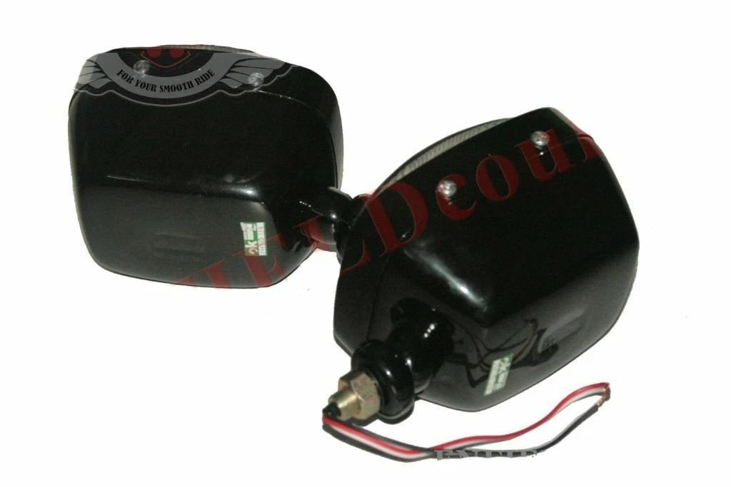 Headlamp Assembly for New Holland Tractor (Halogen, Rectangular, Black)