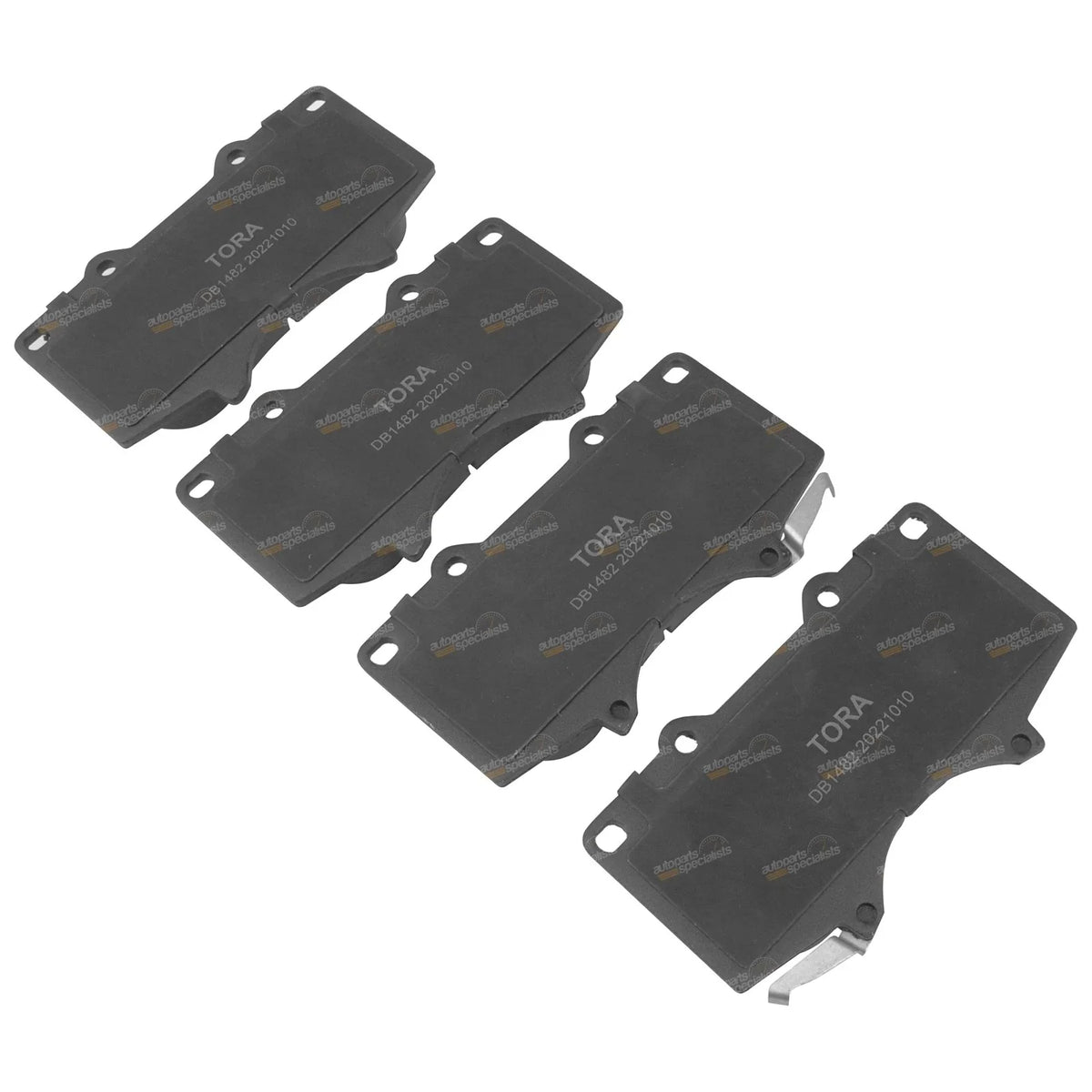 Front 4wd Disc Brake Pads Set for Hilux Ute GGN25 KUN26 (2008–2016)