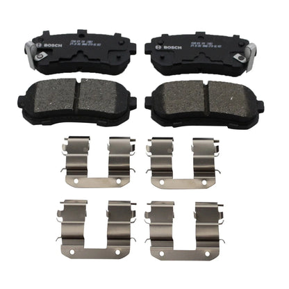 DuraGo Rear Rotors & Bosch QuietCast Ceramic Pads for Forte Koup (2010–2016)