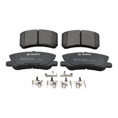 Set of 4 Bosch QuietCast Rear Ceramic Brake Pads for Chrysler Dodge Jeep Mitsubishi