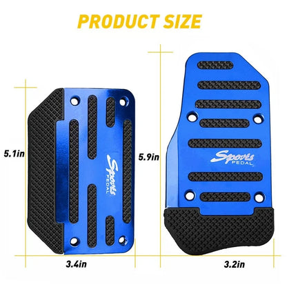 Non Slip Gas Brake Foot Pedal Pad Cover for Universal Vehicles (2010–2023)
