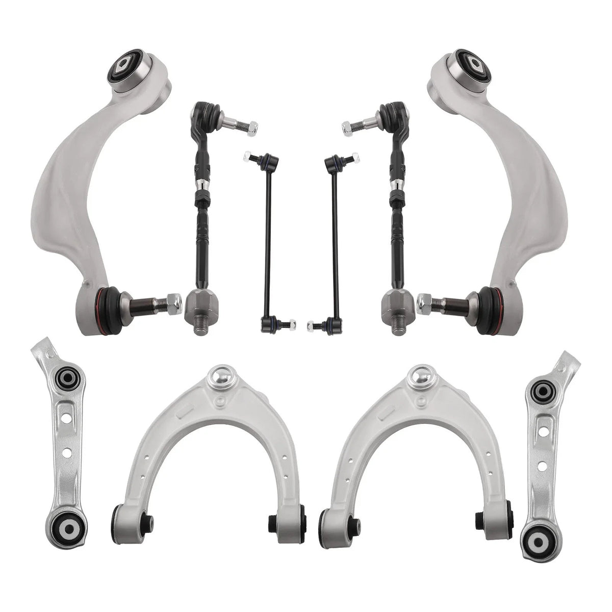 Front Control Arm Sway Bar Link Tie Rod Assembly for BMW 5 6 Series (2000–2010) 32106784719