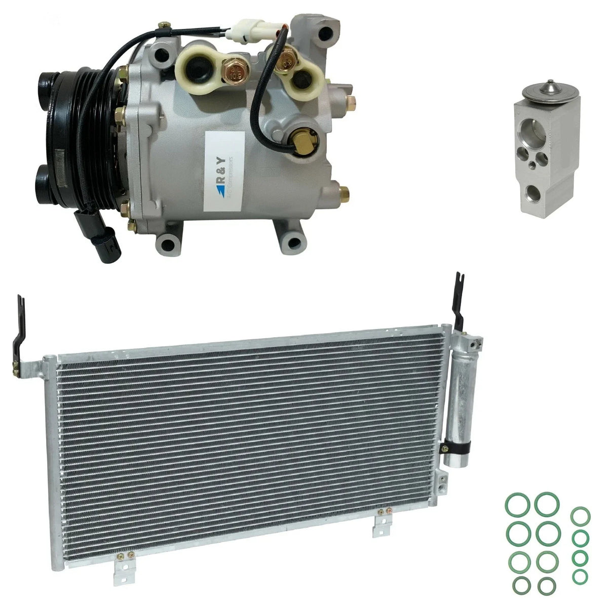 A C Compressor Kit With Condenser for Mitsubishi Galant 2.4L (2007–2008)