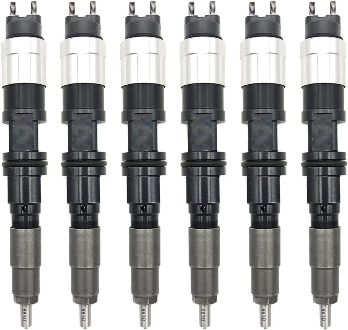 6PCS Fuel Injector 0950008810 for John Deere Diesel Engine (4045)