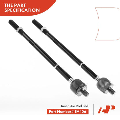 6x Inner Outer Front Lower Tie Rod Ball Joint for Dodge Durango Dakota (1998–2004)