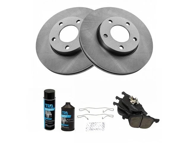 Front Brake Pad and Rotor Kit for Mazda 3 (2007–2009) JF171ZM