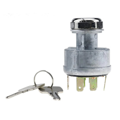 Ignition Switch with Keys for John Deere 500A 500B 500C 510 (AR47458, AR58126, AT195301)