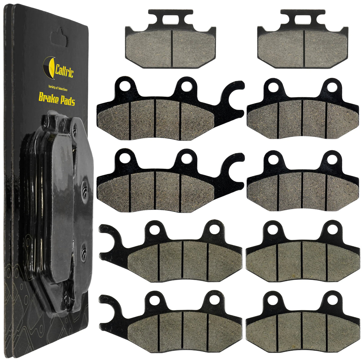 Set of 4 Brake Pads for Yamaha Rhino 700 (2008–2013) MP103AA2007, 3TU-W0045-00