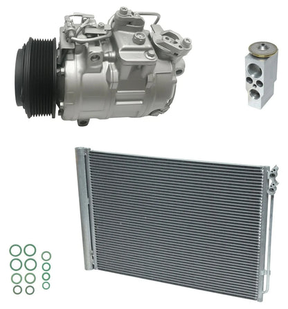 AC Compressor Kit With Condenser for BMW 535i 3.0L Turbo (2013–2013)