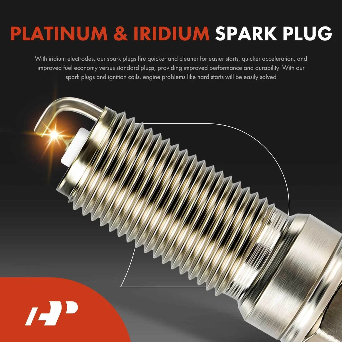 Set of 6 Ignition Coils & Iridium Platinum Spark Plugs for Ford F-150