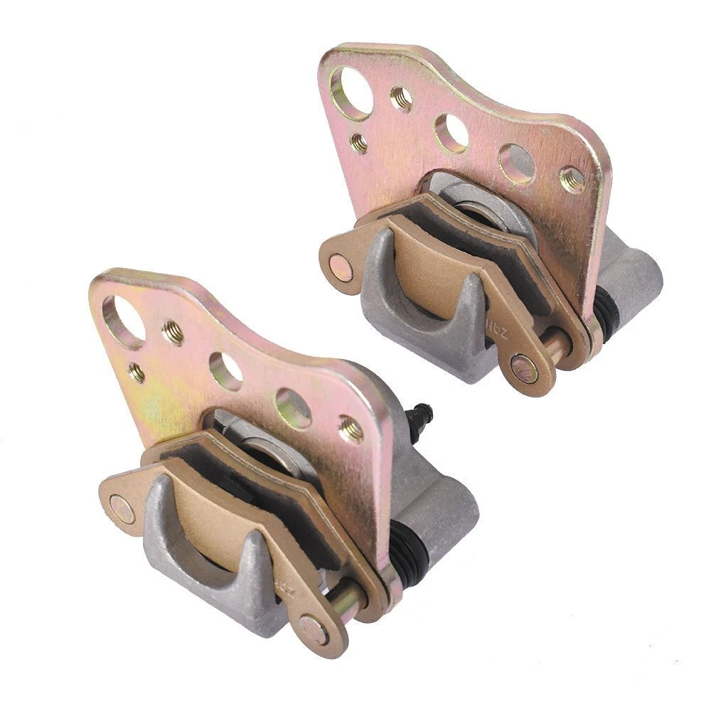Front Brake Calipers w/Pads for Polaris Sportsman 335 400 500 600 700 (2000–2014) - 1910549, 1910550, 1910681, 1910682