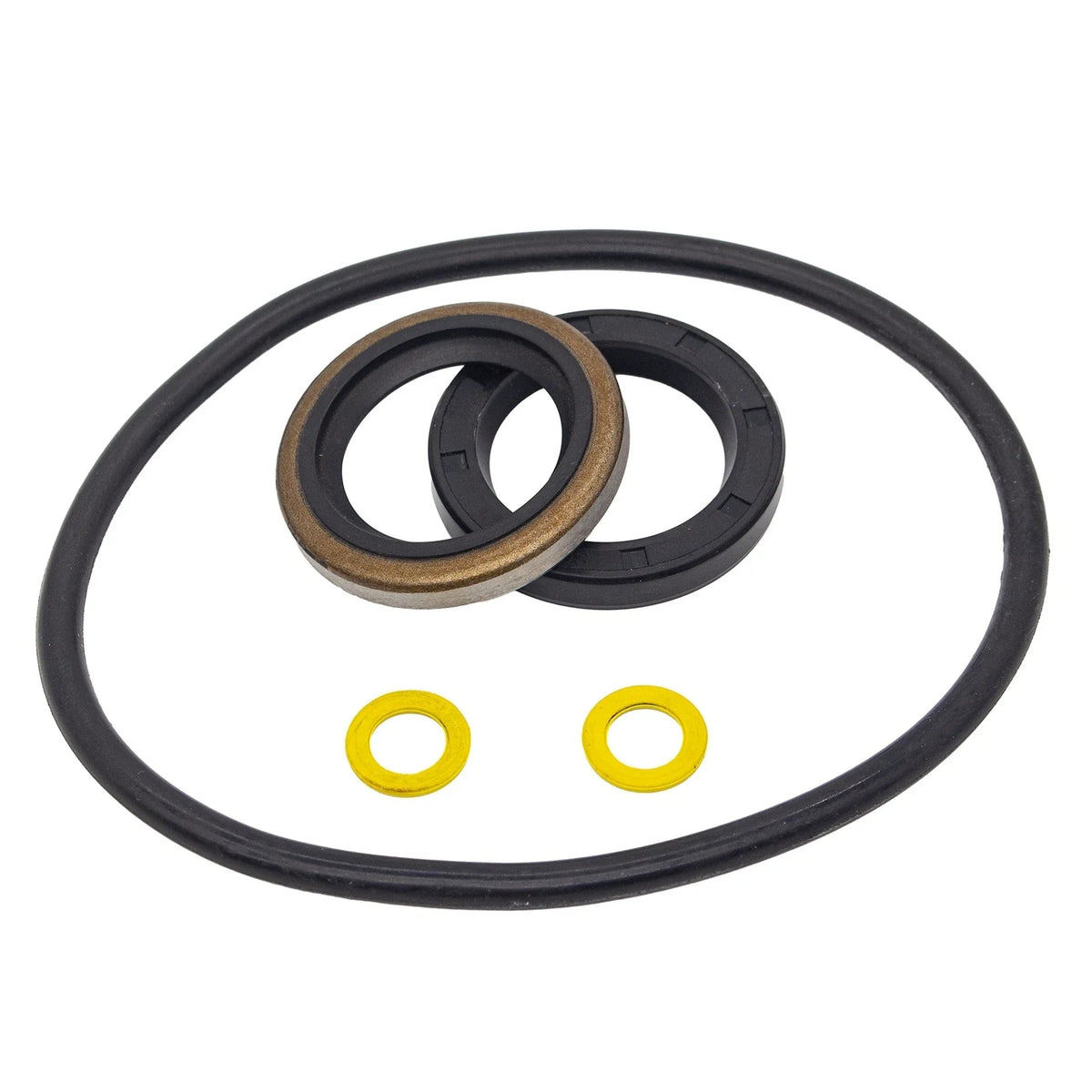 Lower Unit Oil Seal & O-ring Set for Mercury 4-Stroke (26-76868, 26-14077, 25-8M0030845)