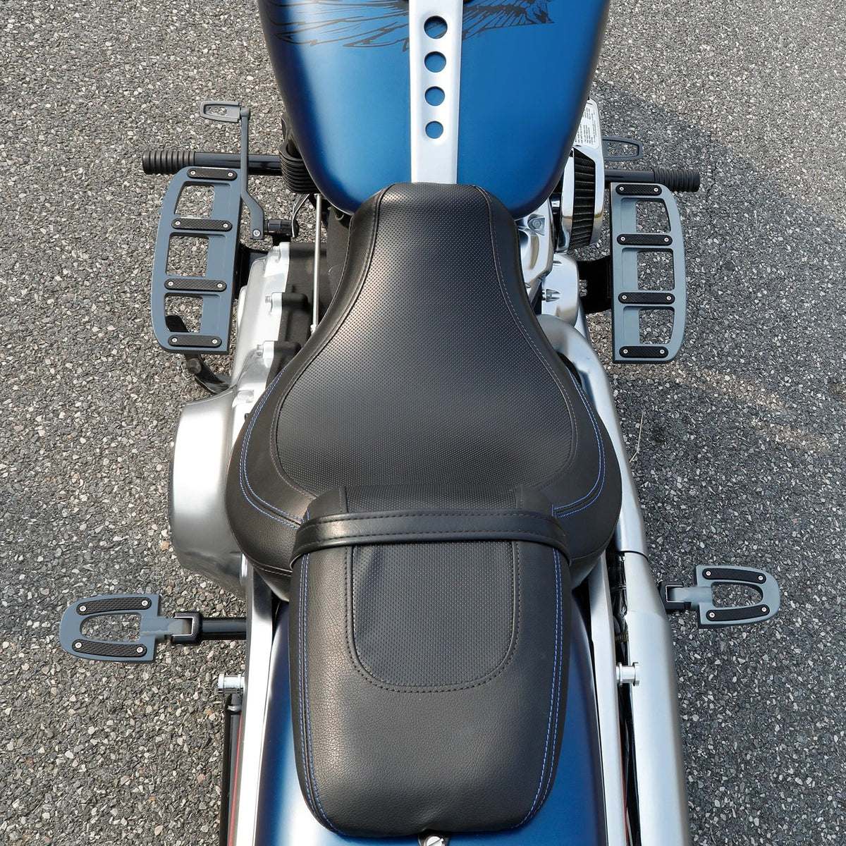 Driver Footboards & Passenger Shifter Brake Pegs for Harley Softail Fat Boy (2018–2023)