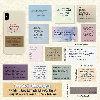 180PCS Bible Verse Stickers (1.77"–2.56")