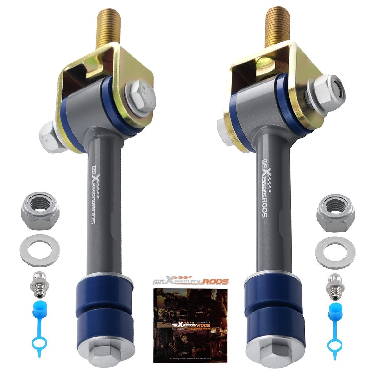 Set of 2 Sway Bar End Links for GMC Sierra/Silverado 1500 HD (1999–2019)