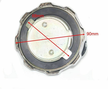 Lockable Chromed Fuel Tank Cap for JAWA 250 350 353