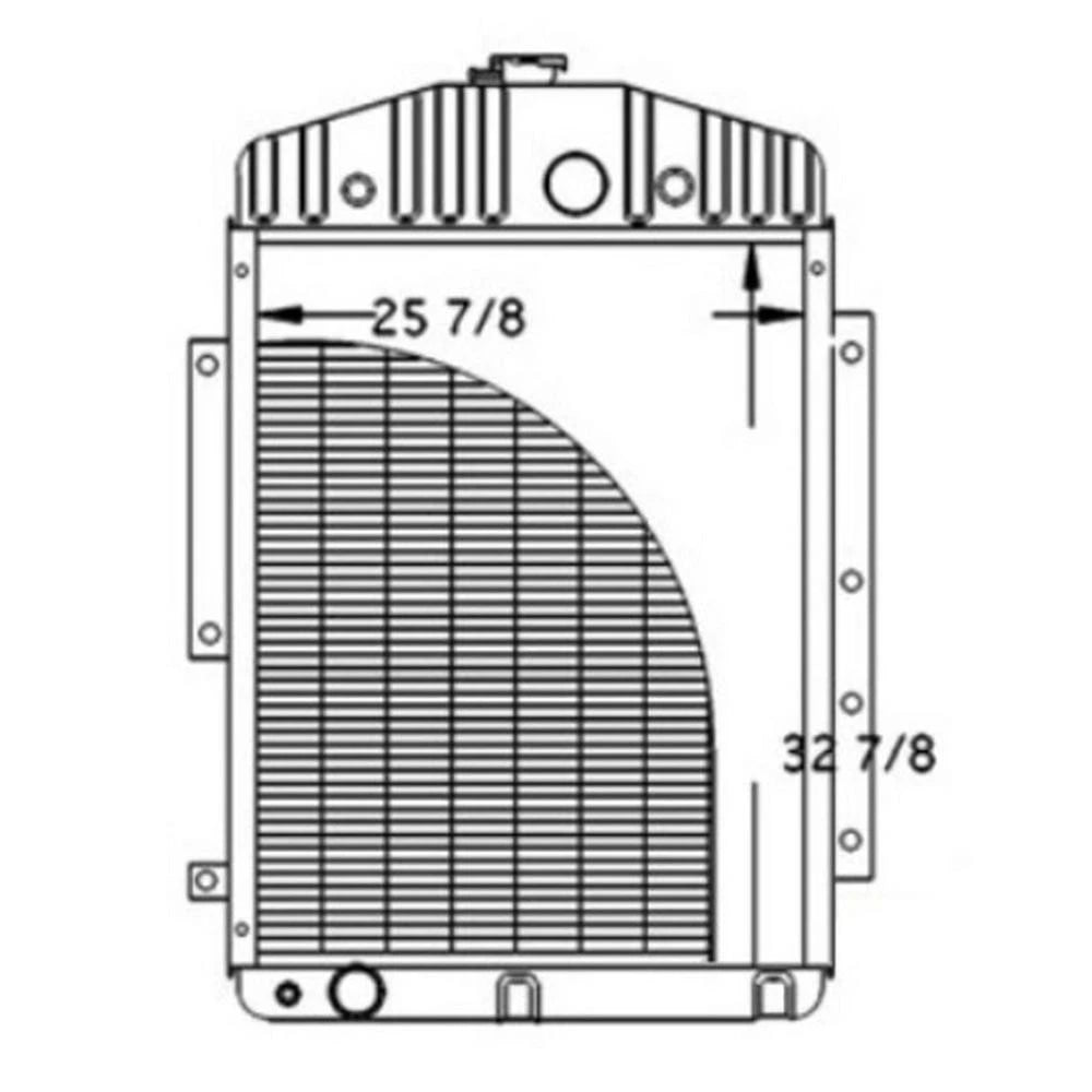 R2787 Radiator for John Deere