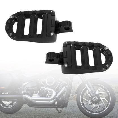 Front Footrests Foot Pegs for Harley Dyna Sportster 883 Electra Glide