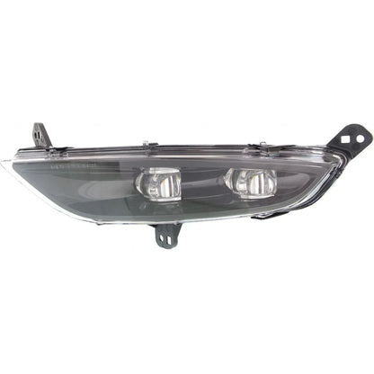 Driver Side Fog Light for Chrysler 200 (2015–2016) LED Clear Lens CLX-M0-USA-REPC107560-CL360A70, CH2592149