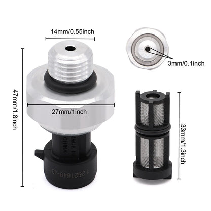 Oil Pressure Sensor Switch for GM (12616646, 12677836, D1846A, PS308)