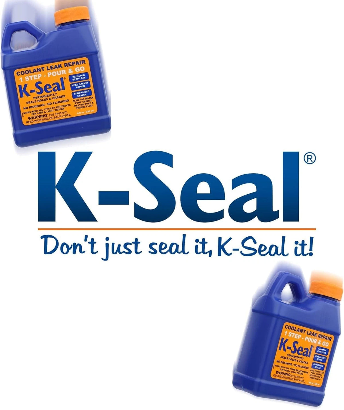 K-Seal ST5501 Coolant Leak Repair for Automotive (8oz, Blue)