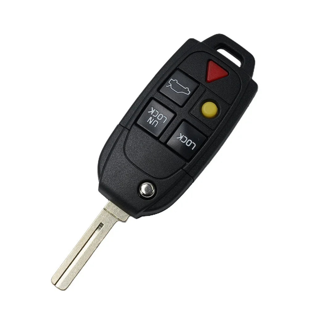 Remote Flip Key Shell Case for Volvo XC70 XC90 S60 S80 V70 (2000–2020)