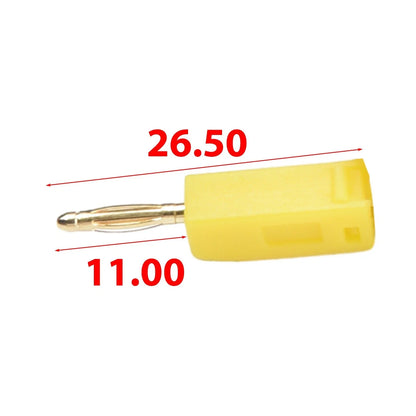 5PCS Gold Plated Banana Test Leads 2MM for Automotive Use