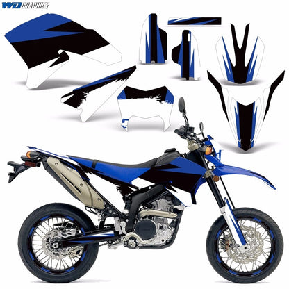 Graphic Stickers +NP/RIM Decals for Yamaha WR250 R/X (2007–2020)