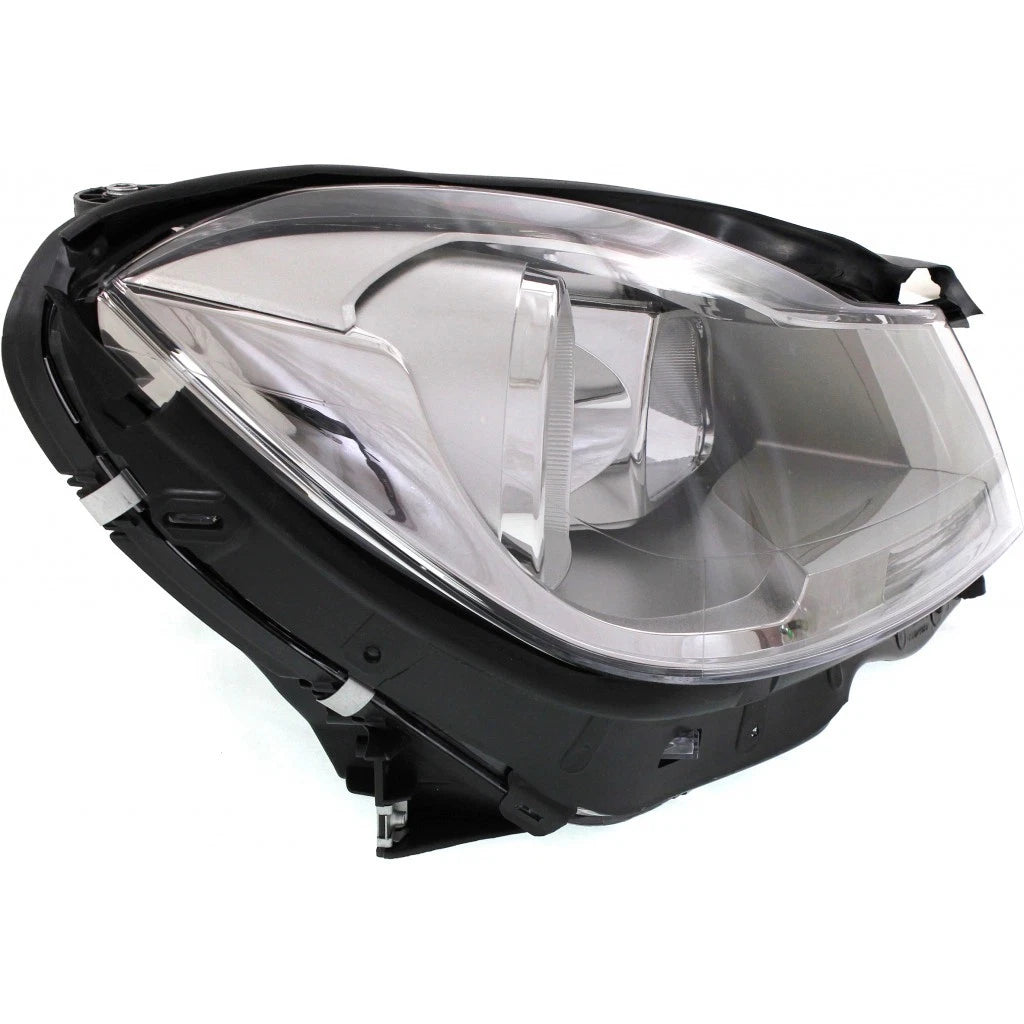 Passenger Side Headlight for Mercedes-Benz C180 (2012–2014) Chrome Bezel CLX-M0-20-9273-00-1-CL360A1, MB2503187