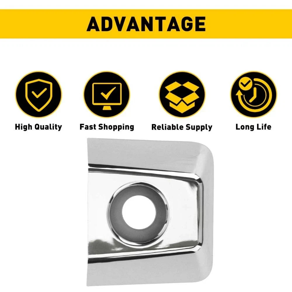 Left Driver Door Key Bezel Handle Cover for Nissan Titan (2004–2018) 80647ZC00A
