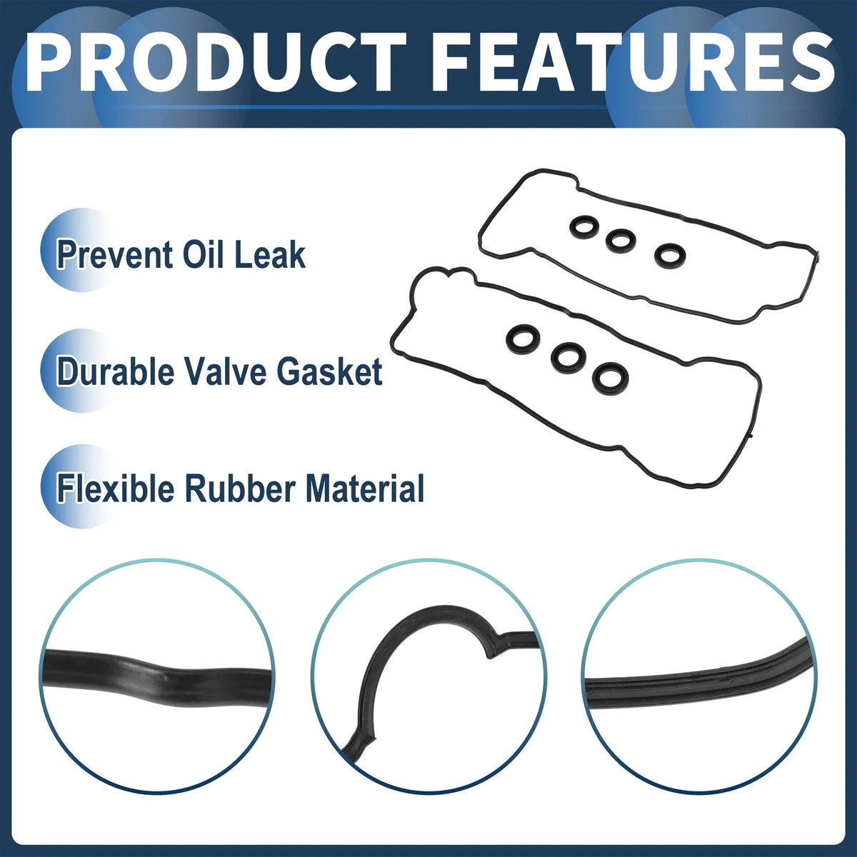 Valve Cover Gasket Set for Toyota Camry (1994–2003) VS50471R