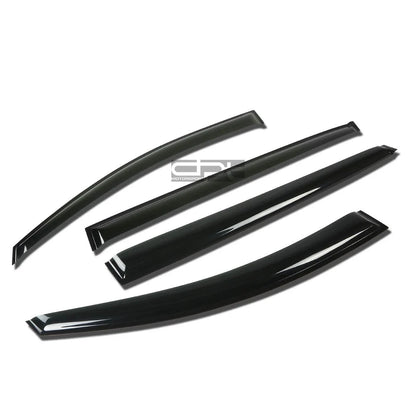 Set of 2 Smoke Tint Window Shade Visors for Honda Civic (2011–2014)