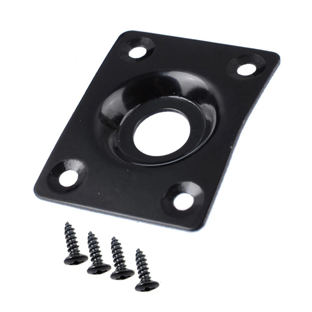 Metal Jack Plate for Electric Bass Guitar (No Specific Part Numbers)