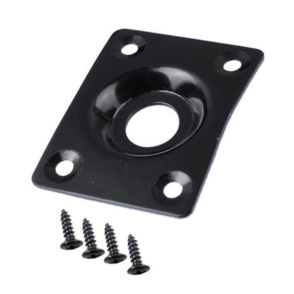 Metal Jack Plate for Electric Bass Guitar (No Specific Part Numbers)