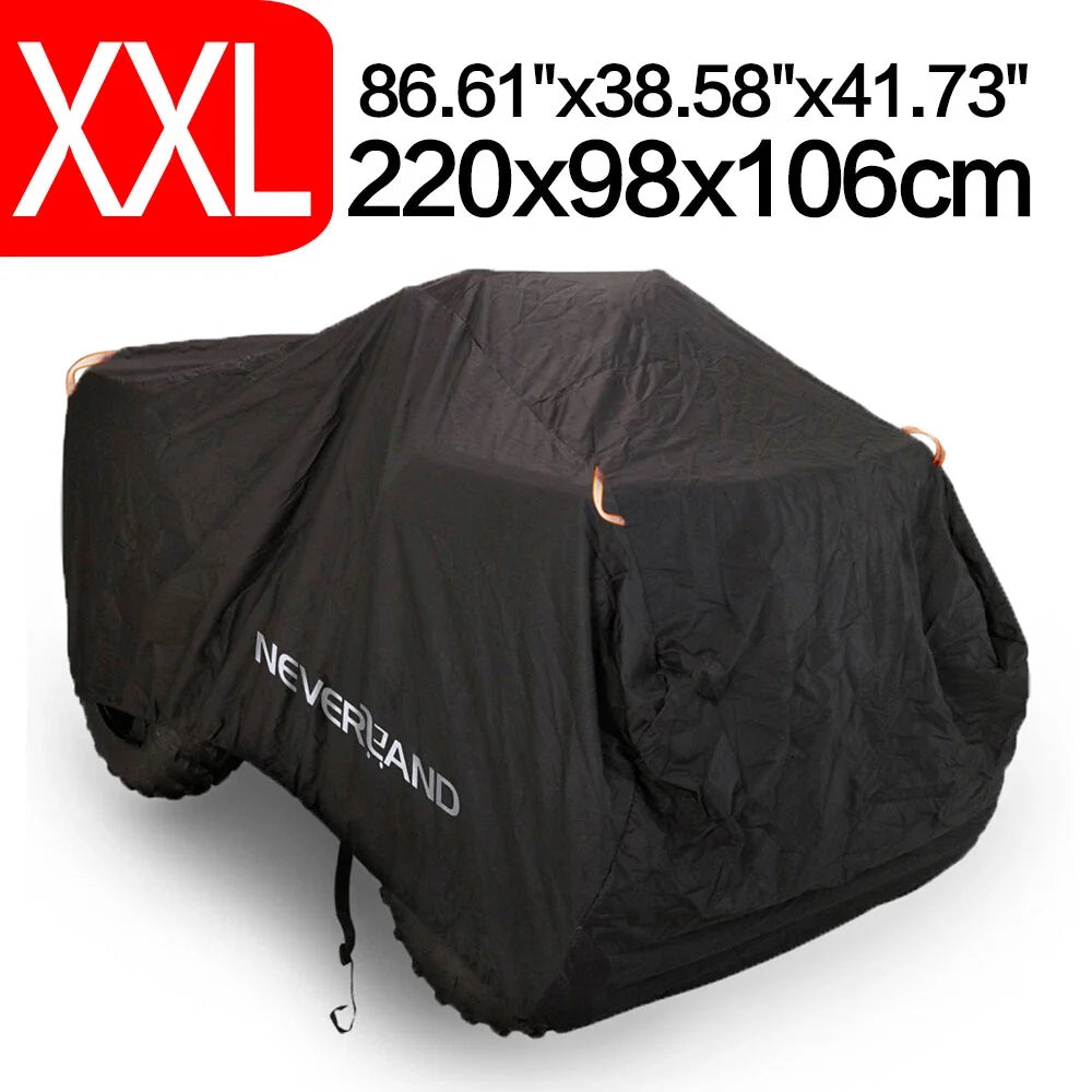 XXL Waterproof ATV Cover for Yamaha Honda (Universal Fit)