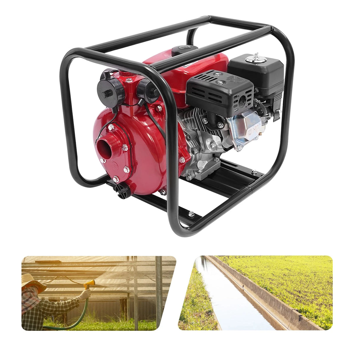 Gasoline Engine Water Pump for Gas Powered Water Transfer Pump (2" 7.5HP)