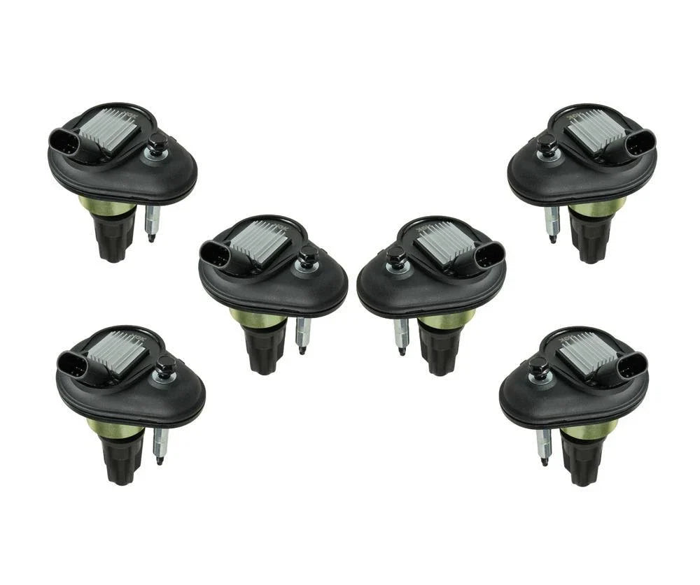 Set of 6 NGK COP Ignition Coils for Buick GMC Chevrolet Isuzu Saab Oldsmobile