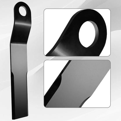 2X Grass Cutter Blades for Mower King Skidsteer Brush Hog (Heavy Duty AR400 Steel)