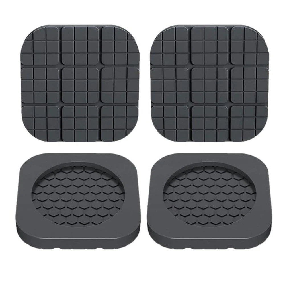 Set of 4 Thick Silicone Anti-Slip Feet Pads for Washing Machine Refrigerator